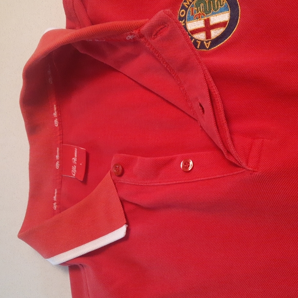 Vintage Alfa Romeo Two-Button Polo Shirt - Picture 10 of 16